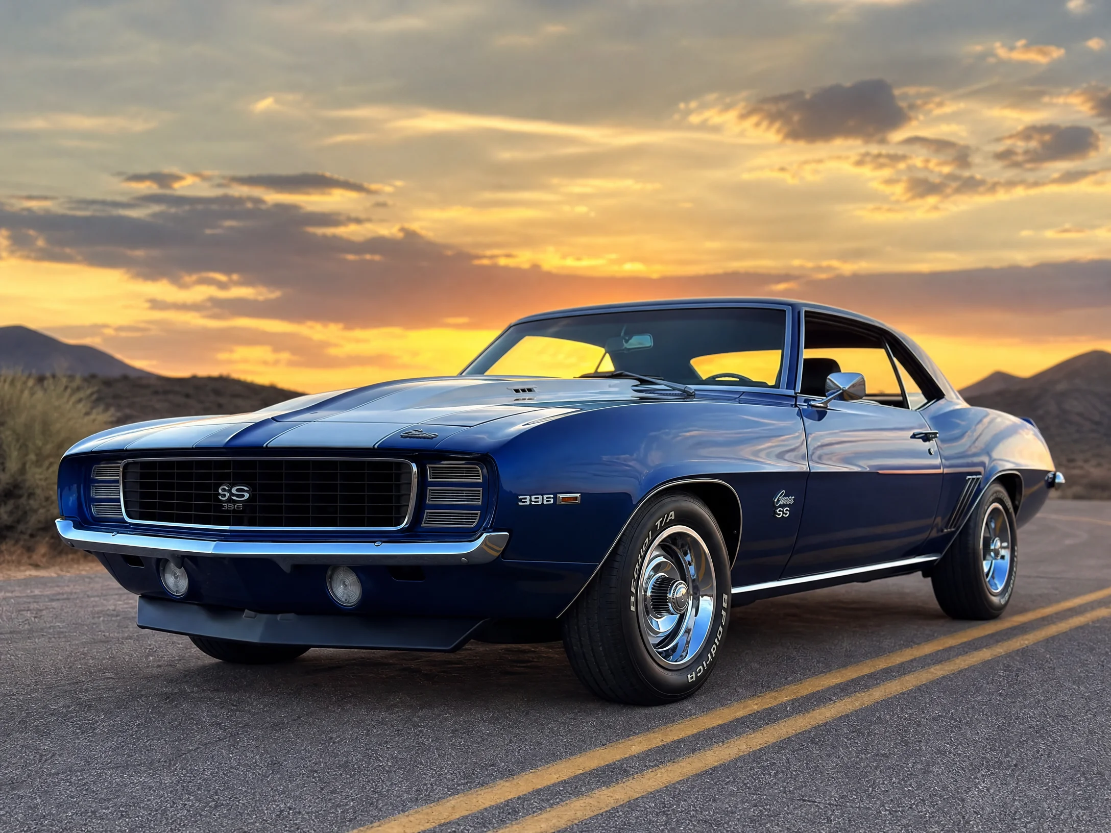 1969 Chevrolet Camaro SS修复案例